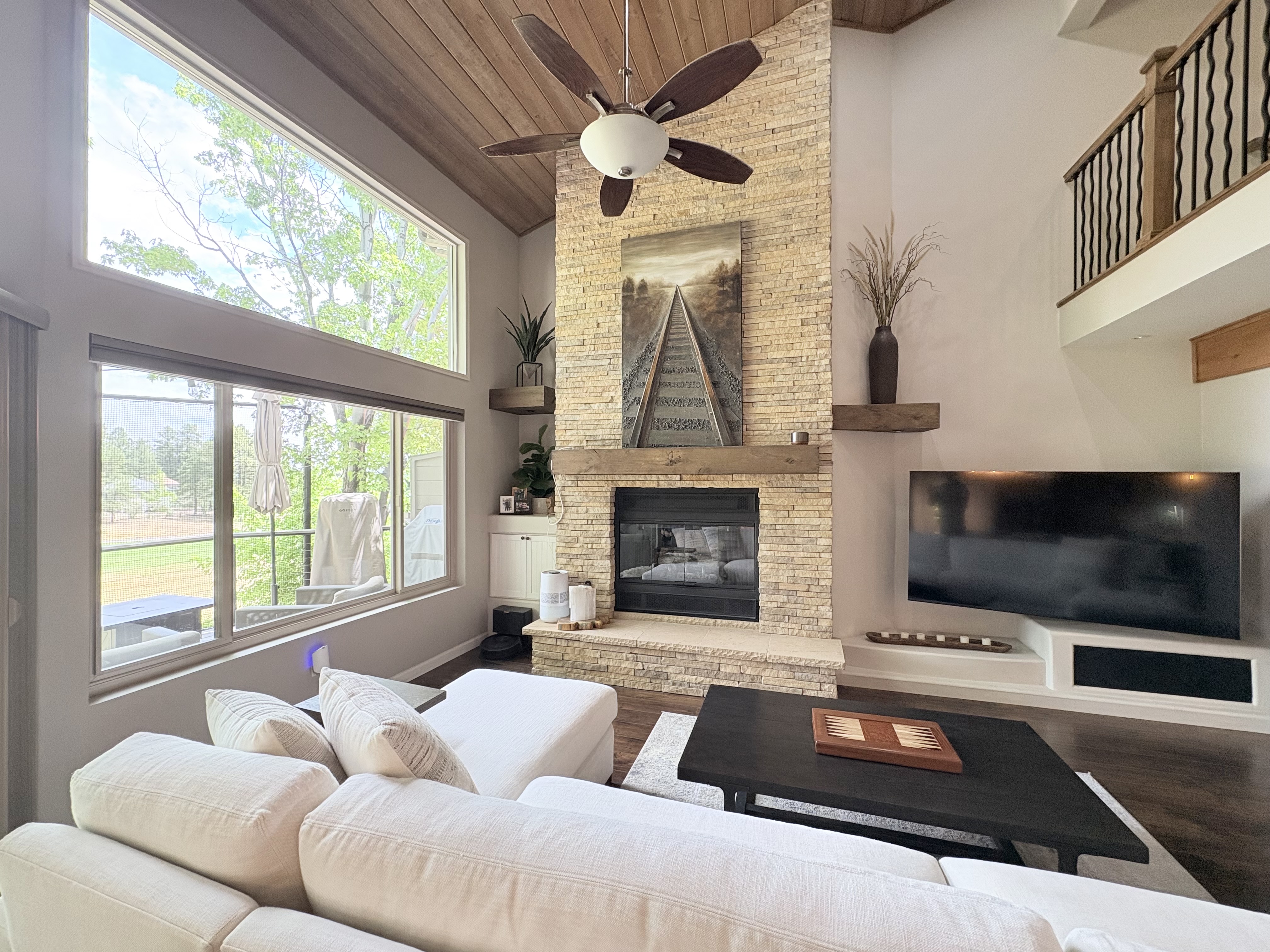 A warm Northern Arizona home interior